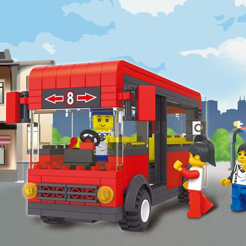儿童玩具 拼装玩具 diy巴士积木隶属于陈燕旗下销售的一款产品,该产品